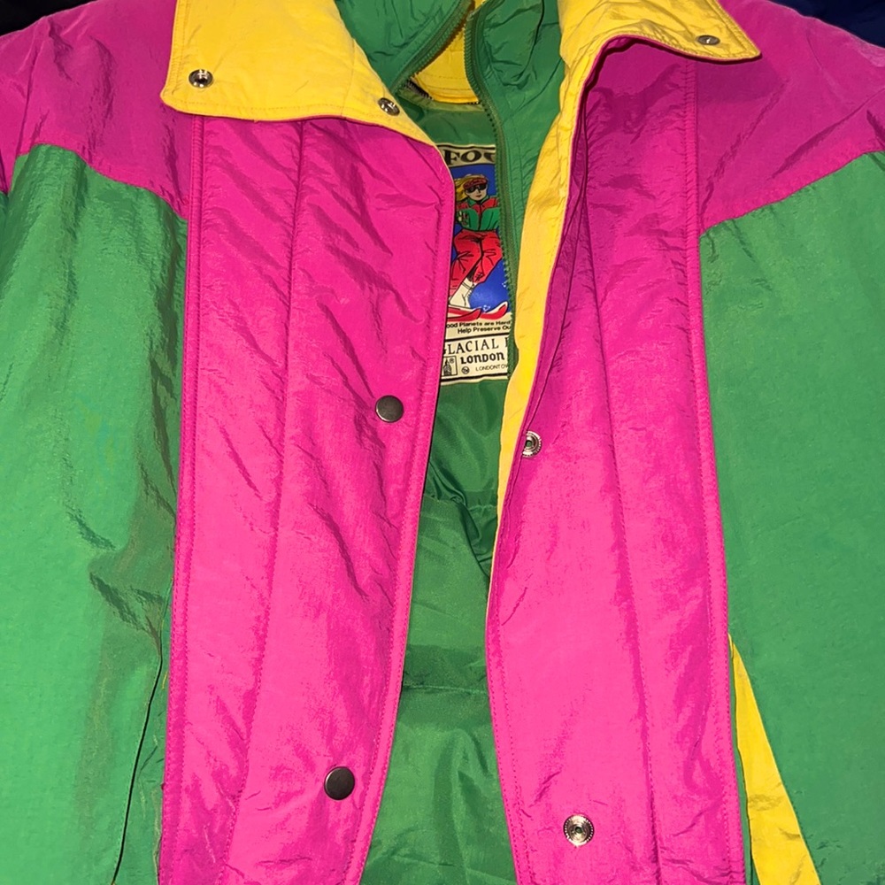 VINTAGE original london for puffer jacket!!